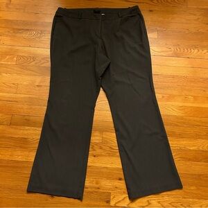 Worthington Dark Gray Modern Fit Women’s Bootcut Dress Pants Plus 18  18W